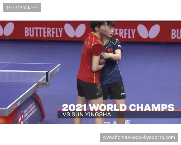 世界乒联为孙颖莎庆生——“莎”场逐光，不负韶华；球拍为刃，不负热爱